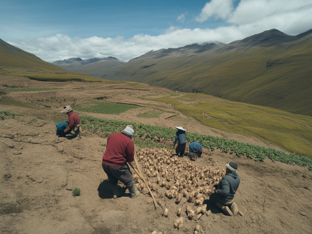 Une plante ancienne cultivée sur les hauts plateaux péruviens