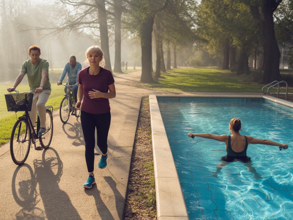 Les sports doux qui respectent l’articulation du genou